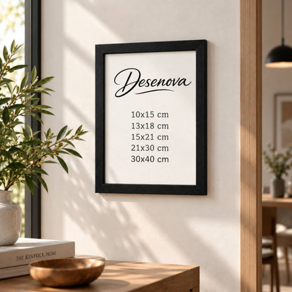 Modern Siyah Resim ve Fotoğraf Çerçevesi