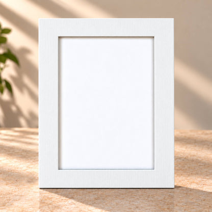 Beyaz MDF Çerçeve – Modern Dekoratif Fotoğraf ve Poster Çerçevesi