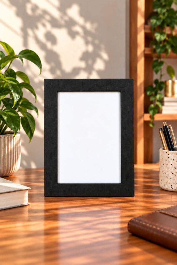 Siyah MDF Çerçeve – Modern Dekoratif Fotoğraf ve Poster Çerçevesi